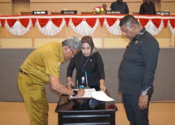 Pemkot Kendari Tandatangani Nota Kesepakatan Rancangan Awal RPJPD Tahun 2025-2045