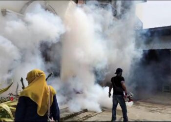 Berantas Nyamuk Penyebab Demam Berdarah, Dinas Kesehatan Lakukan Fogging di 105 Lokasi