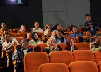 Pj. Wali Kota dan Pejabat Pemkot Kendari Nobar Film Mosonggi
