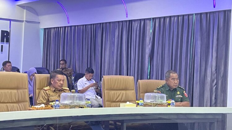 Asisten II Pemkot Kota Kendari Ikut Rakor Tinjauan Inflasi Bersama Mendagri