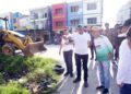 Konsisten Lakukan Karya Bakti, Pj. Wali Kota Kendari Kembali Tinjau Normalisasi Kali dan Drainase