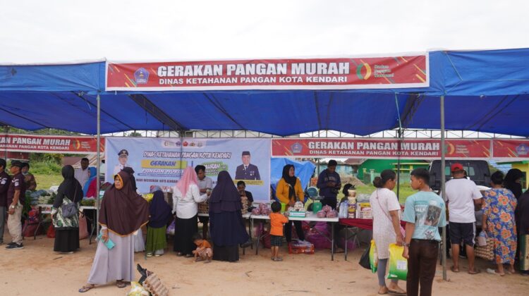 Kendalikan Inflasi, Dinas Ketapang Kota Kendari Gelar Gerakan Pangan Murah