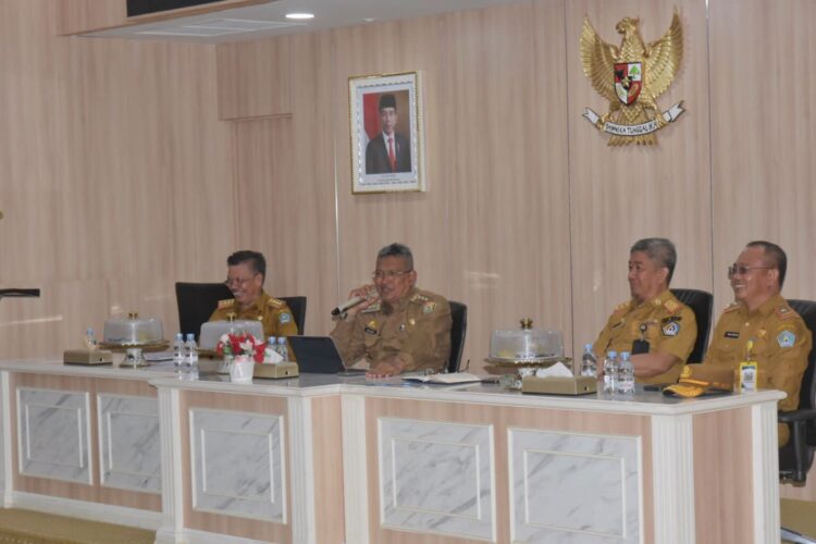 Pj. Wali Kota Pimpin Rapat Koordinasi Lingkup Pemkot Kendari