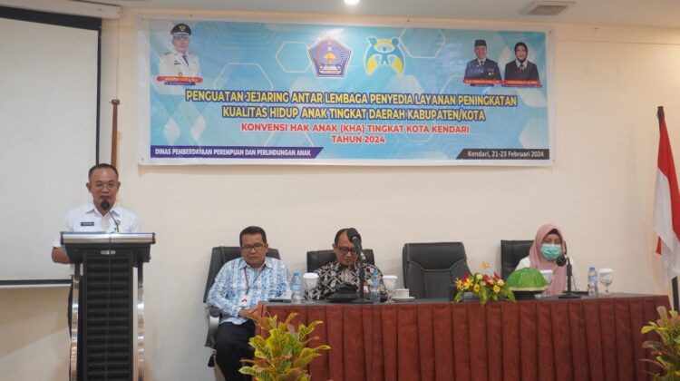 Lindungi Hak Anak, Pemkot Kendari Gelar Pelatihan Konvensi Hak Anak