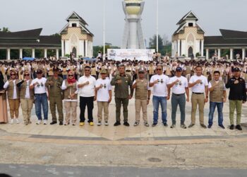 Pj Wali Kota Kendari Pimpin Apel Siaga Pengawasan Masa Tenang dan Pungut Hitung Pemilu