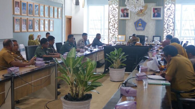 Pemkot Kendari Adakan Rakor Jelang Pemilu Serentak Tahun 2024