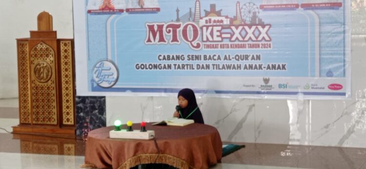 22 Peserta Bertanding di Cabang Tartil MTQ Kota Kendari