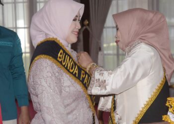Ira Willis Kesumadoty Yusup Resmi Dikukuhkan Sebagai Bunda PAUD Kota Kendari