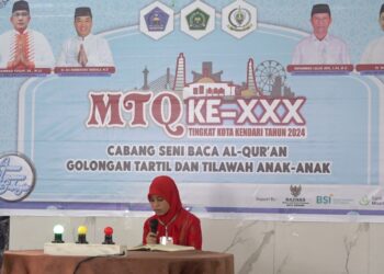 Cabang Tilawatil Qur’an MTQ ke-30 Tingkat Kota Kendari Mulai Dipertandingkan