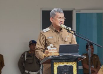 Pj Wali Kota Kendari Minta ASN Tingkatkan Kedisiplinan dalam Memberikan Pelayanan kepada Masyarakat