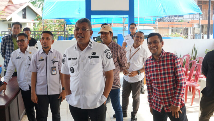 Pj Wali Kota Kendari Pantau Persiapan Pemilihan Suara Ulang