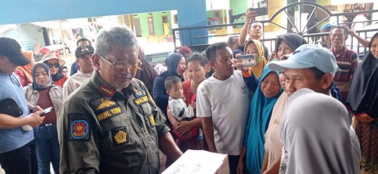 Pj Wali Kota Kendari Kunjungi Sejumlah Titik Lokasi Banjir