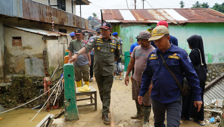 Pj Wali Kota Benahi Infrastruktur yang Rusak Akibat Banjir