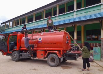 Situasi Tanggap Darurat PDAM Kota Kendari Siap Layani Korban Banjir 24 Jam