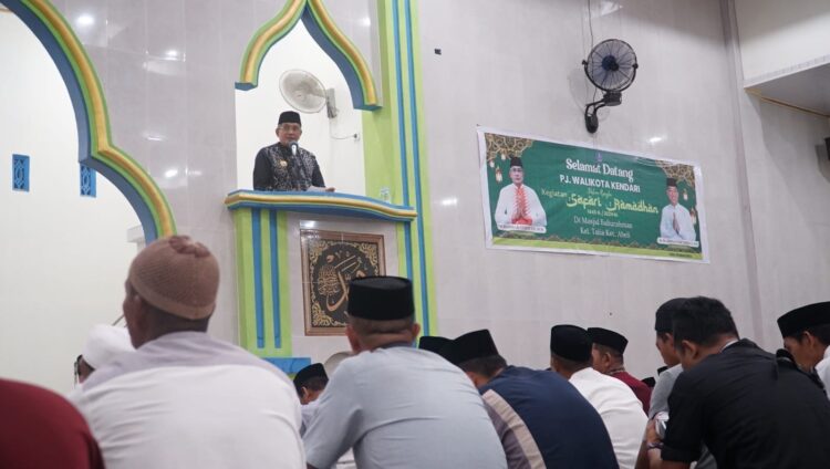 Safari Ramadan ke-2, Pj Wali Kota Kendari Sambangi Kecamatan Abeli