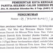 Pengumuman : 3 besar Calon Direktur Perumda Air Minum Tirta Anoa & Calon Direktur Perumda (Aneka Usaha) Kota Kendari