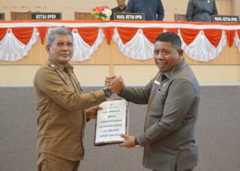 Penjabat Wali Kota Kendari Sampaikan LKPJ Tahun 2023