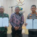 Pemkot Kendari, Polresta dan Kodim 1417 Tandatangani NPHD Pengamanan Pemilukada