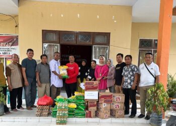 BKPSDM Kota Kendari Serahkan Bantuan untuk Korban Banjir