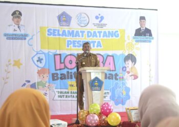 Pj Wali Kota Kendari Buka Lomba Balita Sehat