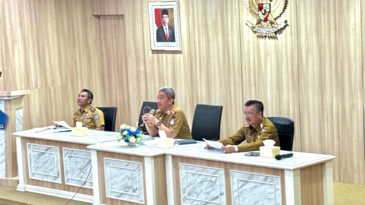 Pemkot Gelar Rapat Persiapan Jelang HUT Kota Kendari ke 193