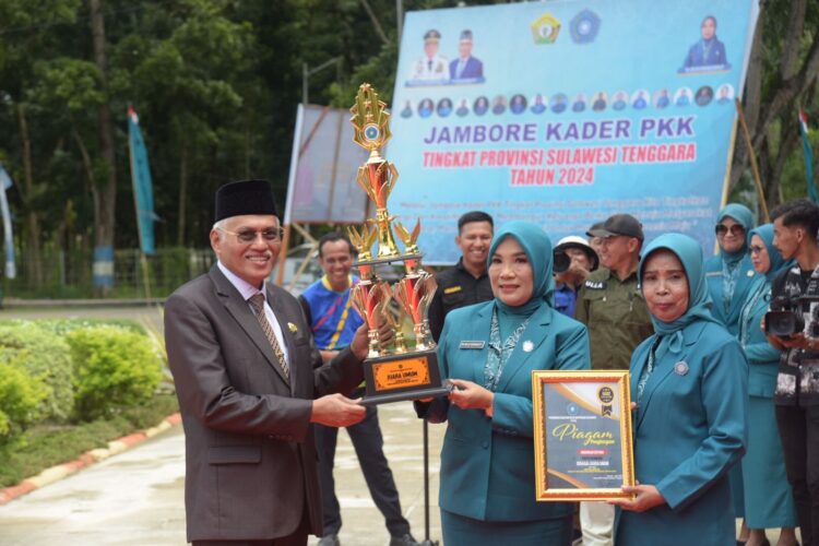 Kota Kendari Juara Umum Jambore PKK Tingkat Provinsi