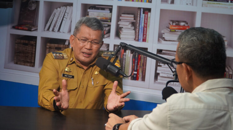 Jadi Narasumber Podcast, Pj Wali Kota Beberkan Perayaan HUT Kota Kendari