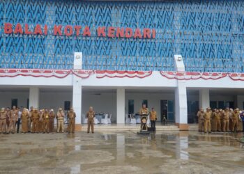 Pasca Libur Lebaran, Pemkot Kendari Kembali Gelar Apel Gabungan