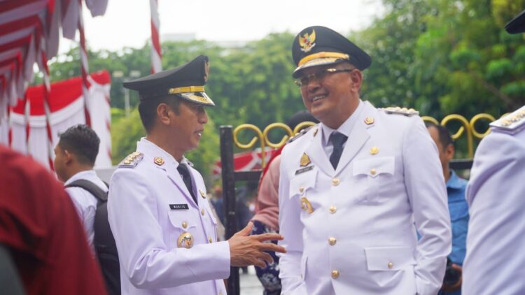 Pj Wali Kota Kendari Hadiri Peringatan Hari OTDA Tahun 2024