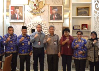 Sekda Kota Kendari Menerima Kunjungan Brin