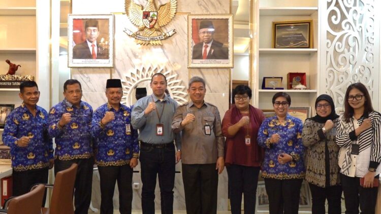 Sekda Kota Kendari Menerima Kunjungan Brin