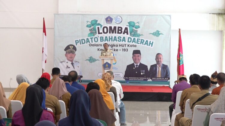 Lomba Pidato Bahasa Daerah Resmi Dimulai