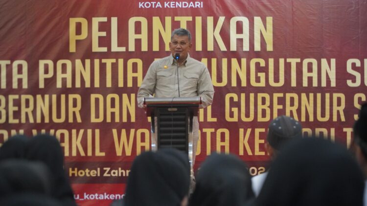 Hadiri Pelantikan PPS, Pj Wali Kota Kendari : Langkah Awal Menuju Pemilihan yang Transparan dan Berintegritas