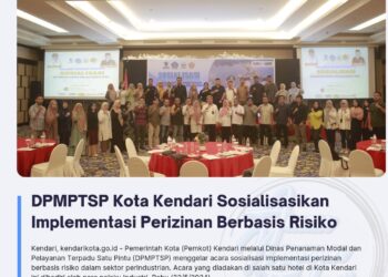 DPMPTSP Kota Kendari Sosialisasikan Implementasi Perizinan Berbasis Risiko