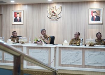 Pemkot Kendari Gelar Rapat Persiapan HUT ke 79 RI