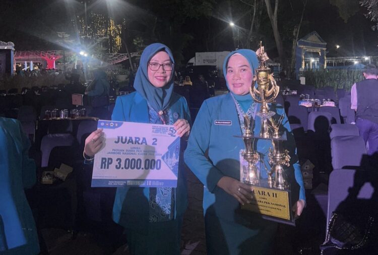 Paduan suara PKK Kota Kendari Raih Juara 2 pada Jambore PKK Nasional di Solo
