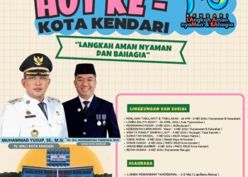 Rayakan HUT Kota Kendari, Pemkot Siapkan Hadiah Umrah