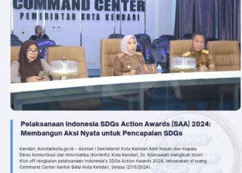 Pelaksanaan Indonesia SDGs Action Awards (SAA) 2024: Membangun Aksi Nyata untuk Pencapaian SDGs
