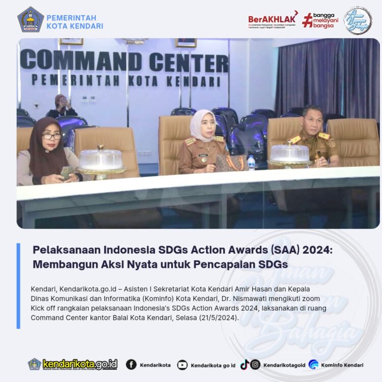 Pelaksanaan Indonesia SDGs Action Awards (SAA) 2024: Membangun Aksi Nyata untuk Pencapaian SDGs