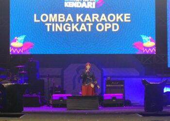 Menyemarakkan HUT Kota Kendari, Pemkot Kendari Gelar Lomba Karaoke Tingkat Kepala OPD