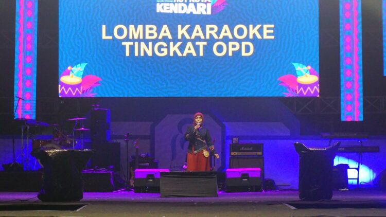 Menyemarakkan HUT Kota Kendari, Pemkot Kendari Gelar Lomba Karaoke Tingkat Kepala OPD