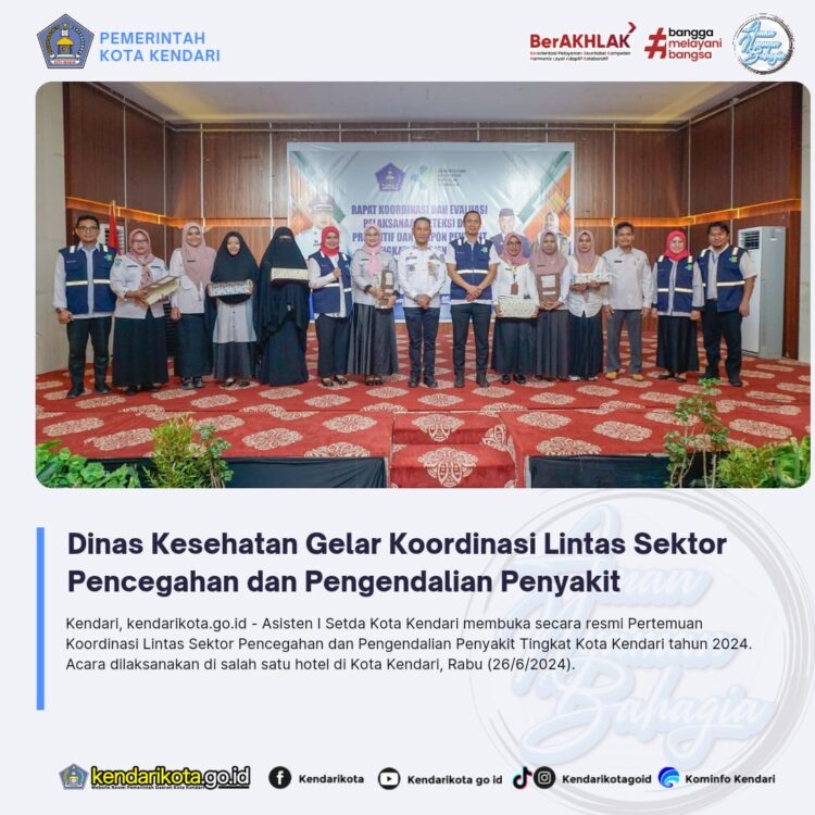Dinas Kesehatan Gelar Koordinasi Lintas Sektor Pencegahan dan Pengendalian Penyakit