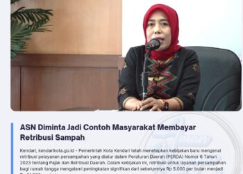 ASN Diminta Jadi Contoh Masyarakat Membayar Retribusi Sampah