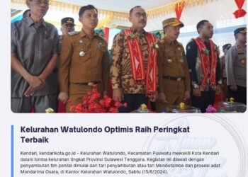 Kelurahan Watulondo Optimis Raih Peringkat Terbaik