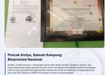 Puncak Kodya, Sebuah Kampung Berprestasi Nasional