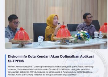 Diskominfo Kota Kendari Akan Optimalkan Aplikasi SI-TPPNS