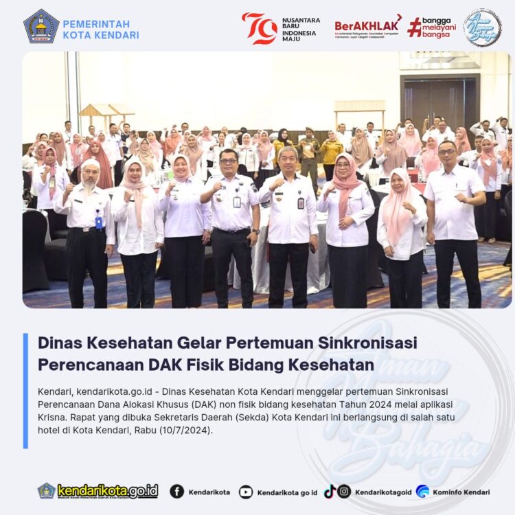 Sekda Kota Kendari Hadiri Rakor Pengolahan Sampah Tingkat Provinsi