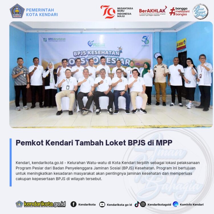 Pemkot Kendari Tambah Loket BPJS di MPP