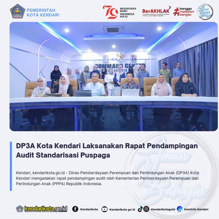DP3A Kota Kendari Laksanakan Rapat Pendampingan Audit Standarisasi Puspaga
