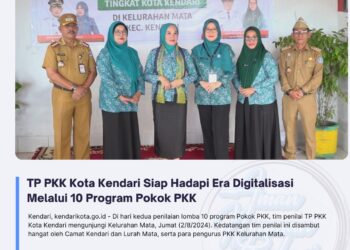 TP PKK Kota Kendari Siap Hadapi Era Digitalisasi Melalui 10 Program Pokok PKK